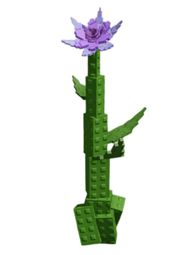 Purple Dahlia Plant